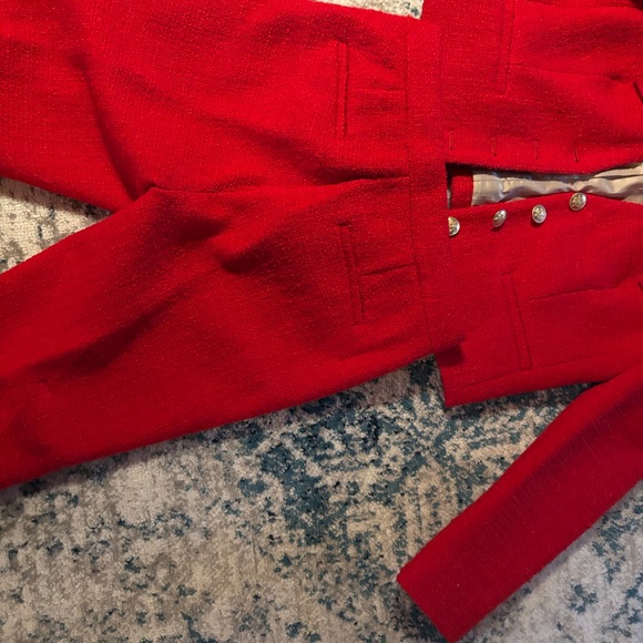 J. Crew Vibrant Red Pantsuit - Picture 5 of 9